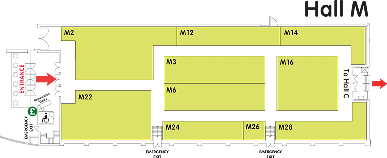 Map of Hall M